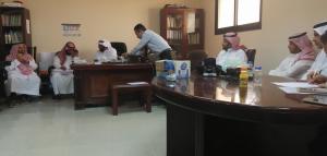 His Excellency the Dean of Al-Qunfudhah University College Visits the Mathematics Department